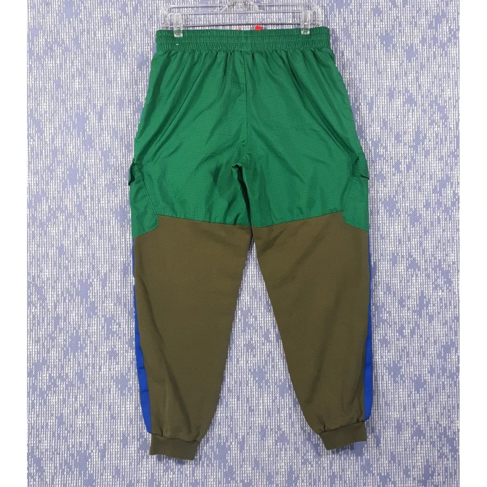 Nike Jogger Pants Womens XL Green Tapered Leg Cargo Pockets
